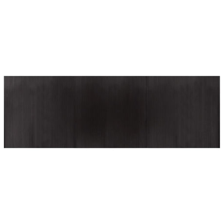 Vidaxx tapis rectangulaire 100x300 cm bambou marron foncé