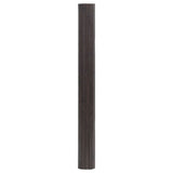 Vidaxx tapis rectangulaire 100x300 cm bambou marron foncé