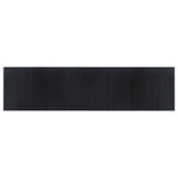 Vidaxx tapis rectangulaire 100x400 cm bambou noir