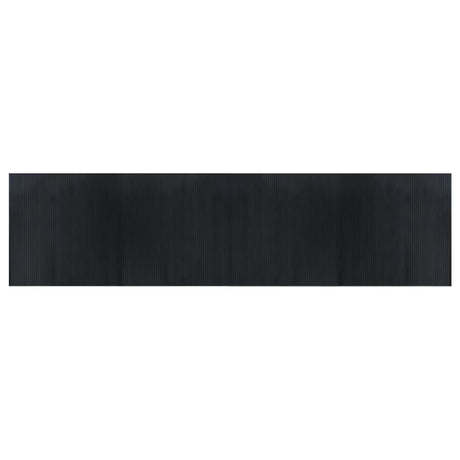 Vidaxx tapis rectangulaire 100x400 cm bambou noir
