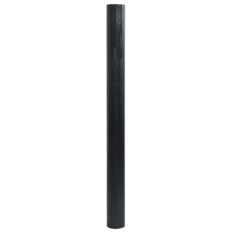 Vidaxx tapis rectangulaire 100x400 cm bambou noir