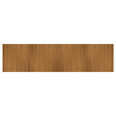 Vidaxx tapis rectangulaire 100x400 cm bambou marron