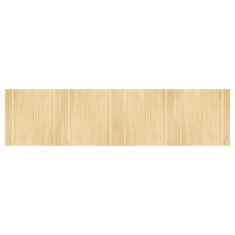 Vidaxx tapis rectangulaire 100x400 cm bambou naturel clair