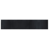 Vidaxx tapis rectangulaire 100x500 cm bambou noir