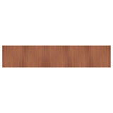 Vidaxx tapis rectangulaire 100x500 cm bambou marron