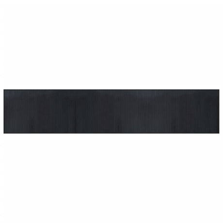 Vidaxx tapis rectangulaire 60x300 cm bambou noir