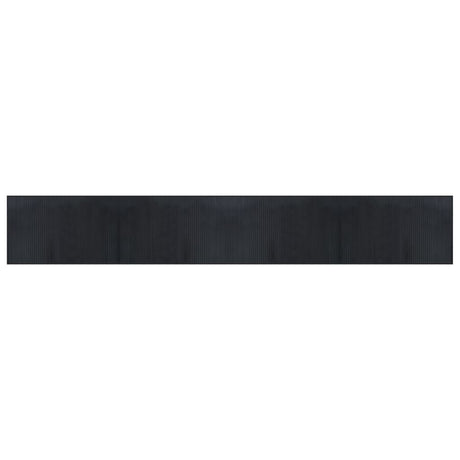 Vidaxx tapis rectangulaire 60x400 cm bambou noir
