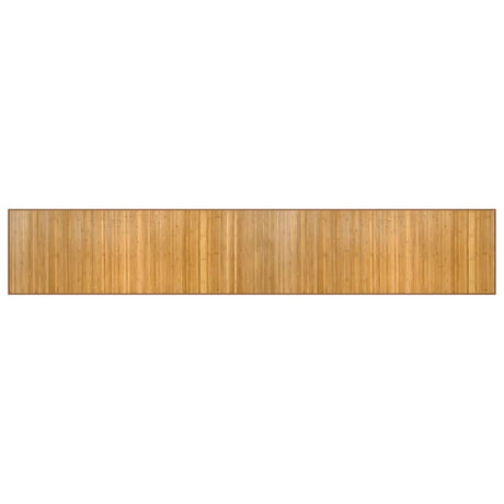 Vidaxx tapis rectangulaire 60x400 cm bambou naturel