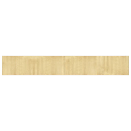 Vidaxx tapis rectangulaire 60x400 cm bambou naturel clair