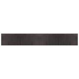 Vidaxx tapis rectangulaire 60x400 cm bambou marron foncé