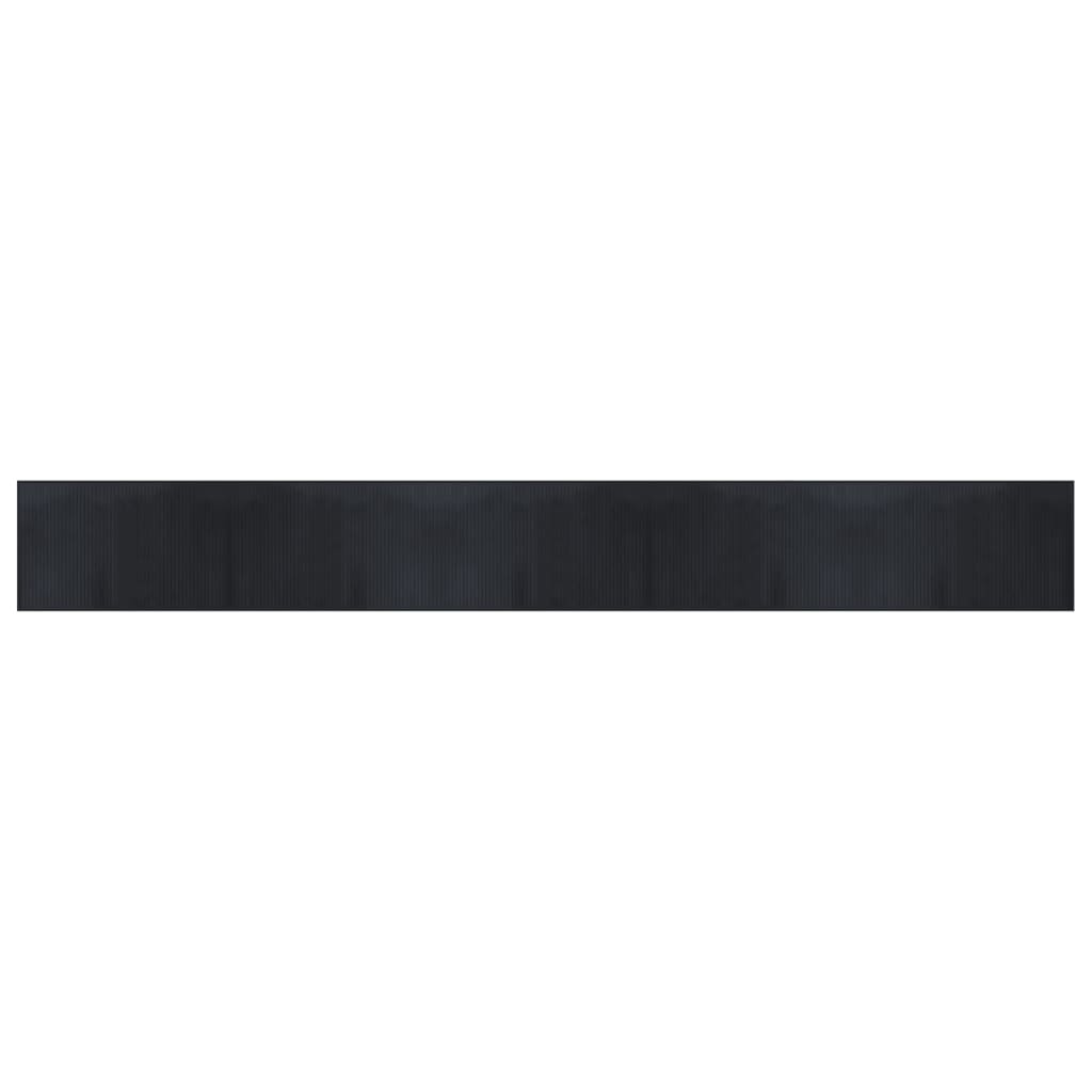 Vidaxx tapis rectangulaire 60x500 cm bambou noir