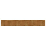 Vidaxx tapis rectangulaire 60x500 cm bambou marron