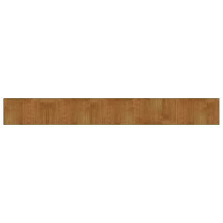 Vidaxx tapis rectangulaire 60x500 cm bambou marron