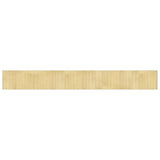 Vidaxx tapis rectangulaire 60x500 cm bambou naturel clair