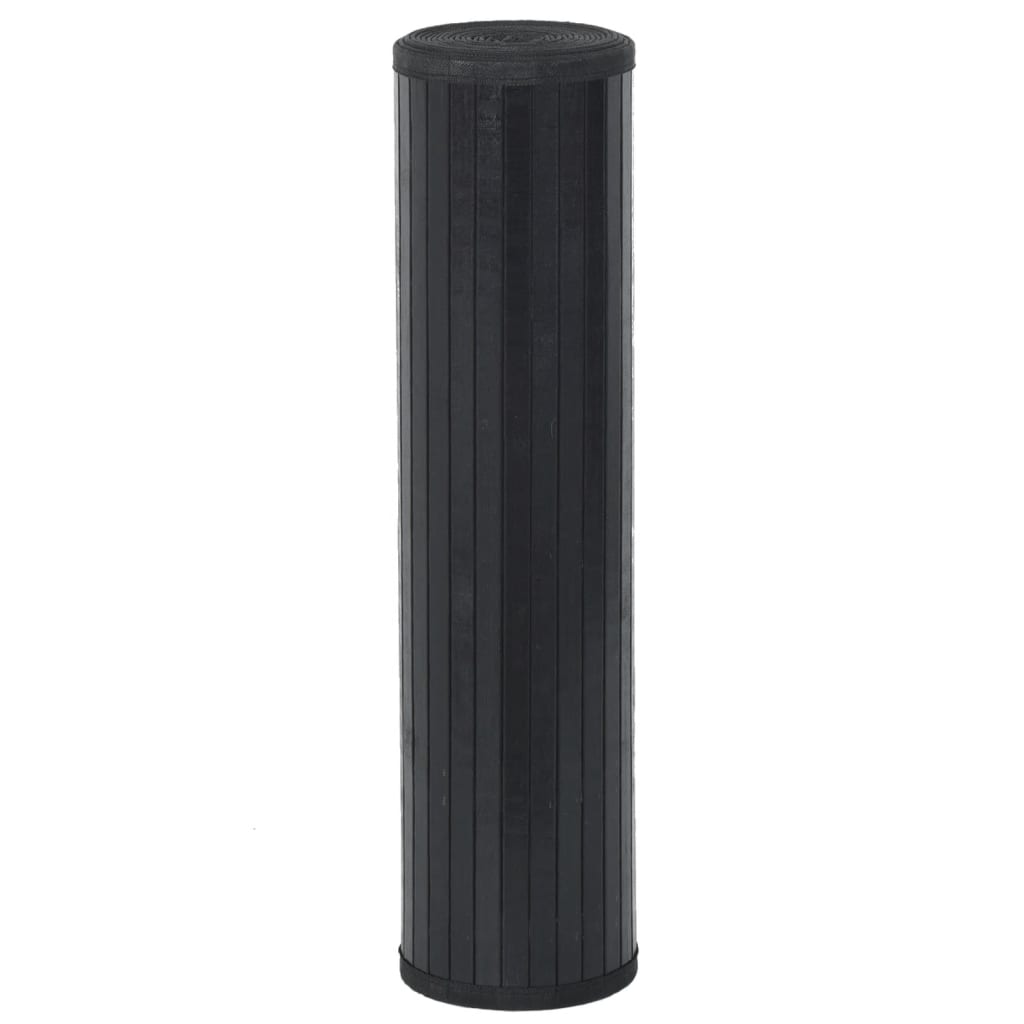 Vidaxx tapis rectangulaire 60x1000 cm bambou noir