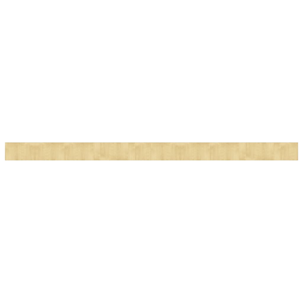Vidaxx tapis rectangulaire 60x1000 cm bambou naturel clair