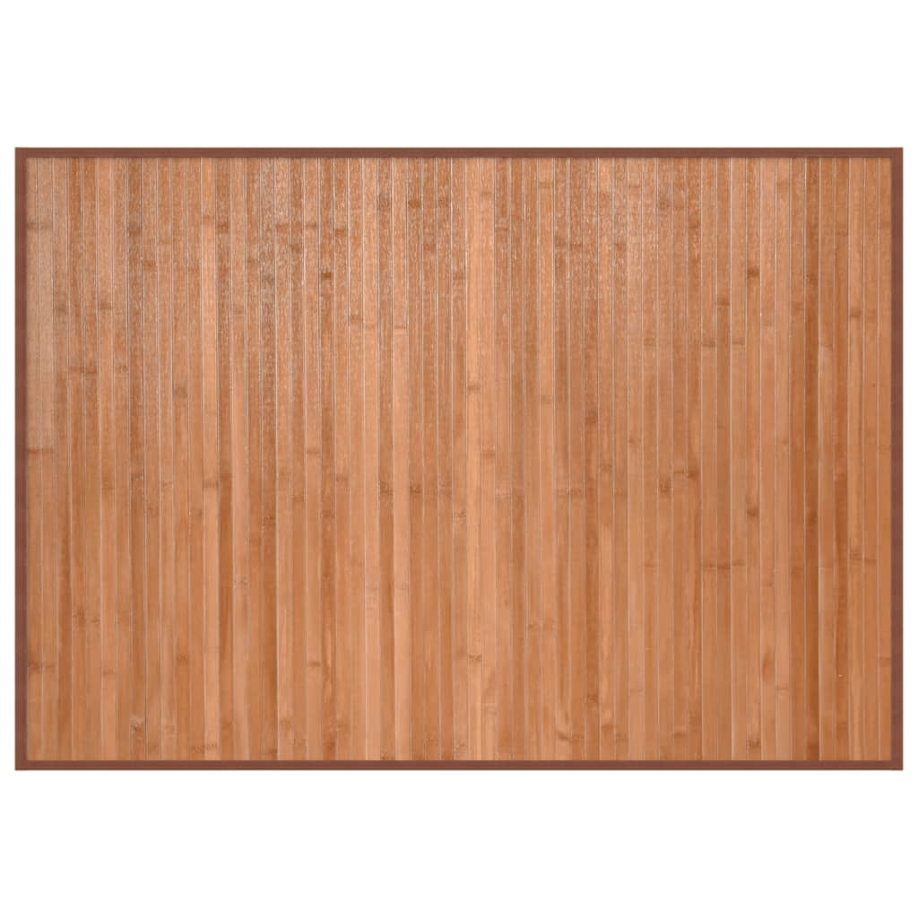 Vidaxx tapis rectangulaire 70x100 cm bambou naturel