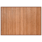 Vidaxl rettangolare 70x100 cm Bamboo naturale