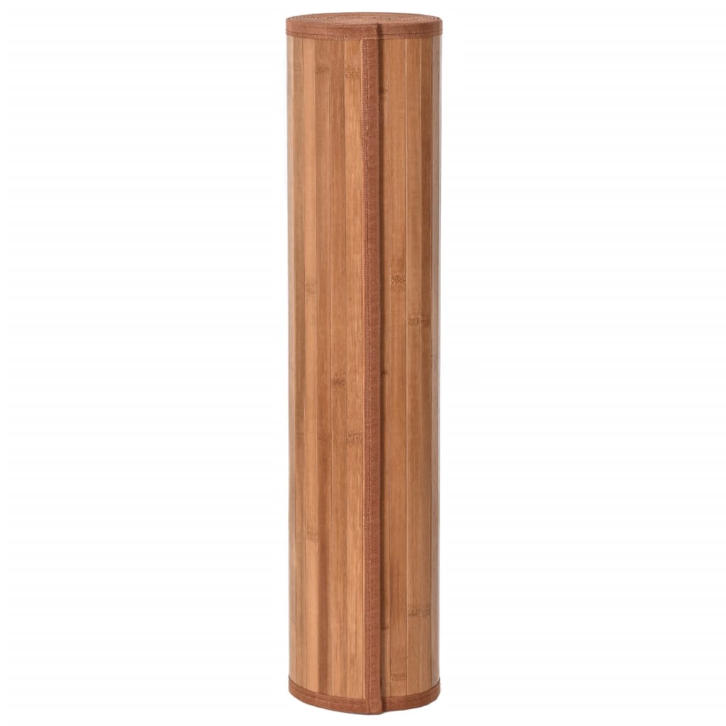 Vidaxl rettangolare 70x100 cm Bamboo naturale