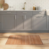 Vidaxx tapis rectangulaire 70x100 cm bambou naturel