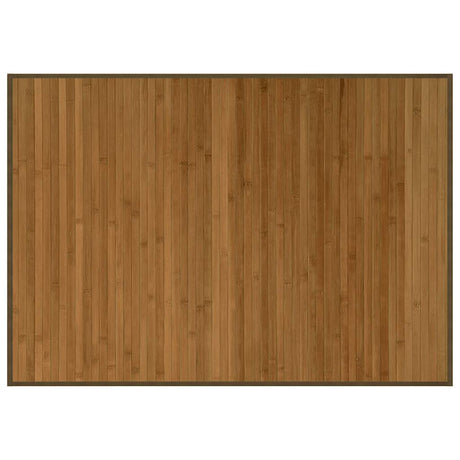 Vidaxx tapis rectangulaire 70x100 cm bambou marron