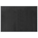 Vidaxx tapis rectangulaire 70x100 cm bambou gris