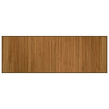 Vidaxx tapis rectangulaire 70x200 cm bambou marron