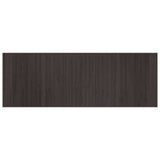 Vidaxx tapis rectangulaire 70x200 cm bambou marron foncé