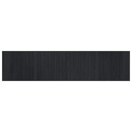 Vidaxx tapis rectangulaire 70x300 cm bambou noir