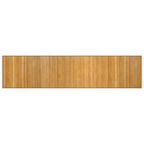 Vidaxx tapis rectangulaire 70x300 cm bambou naturel