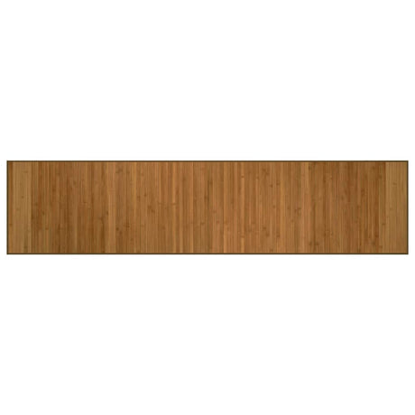 Vidaxx tapis rectangulaire 70x300 cm bambou marron