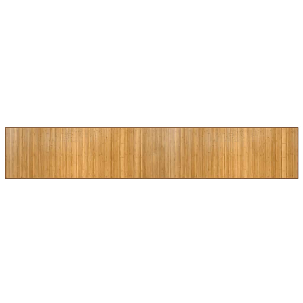 Vidaxx tapis rectangulaire 70x400 cm bambou naturel