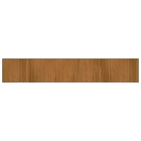 Vidaxx tapis rectangulaire 70x400 cm bambou marron