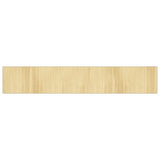 Vidaxx tapis rectangulaire 70x400 cm bambou naturel clair