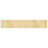 Vidaxl rug rectangular 70x400 cm bamboo light natural