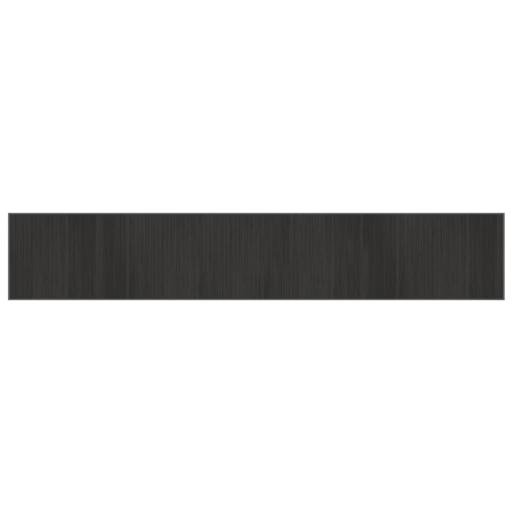 Vidaxx tapis rectangulaire 70x400 cm bambou gris