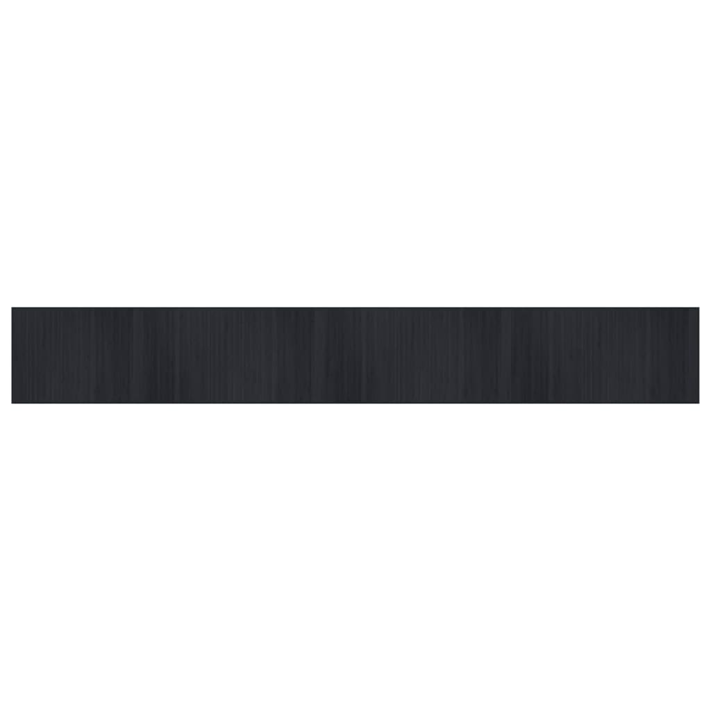 Vidaxx tapis rectangulaire 70x500 cm bambou noir