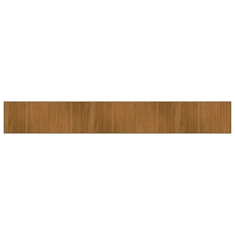 Vidaxx tapis rectangulaire 70x500 cm bambou marron