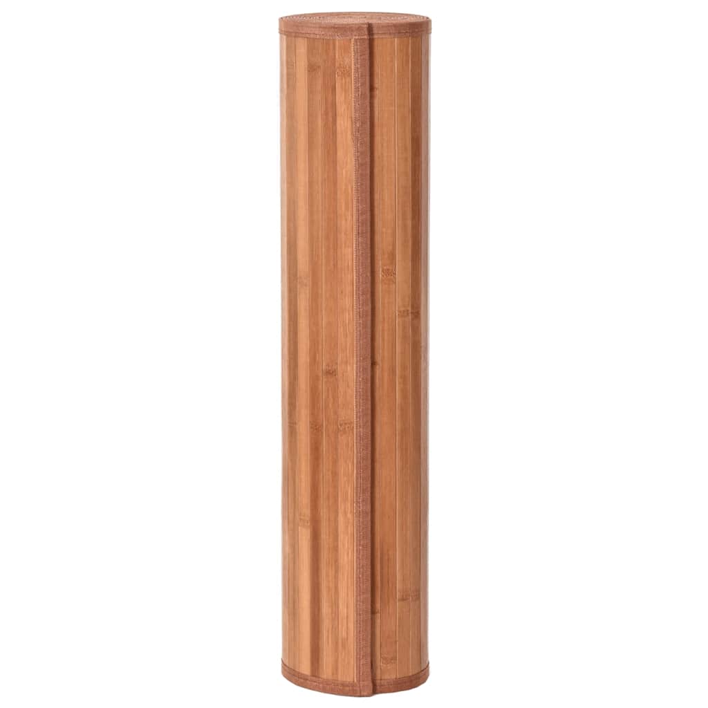 Vidaxx tapis rectangulaire 70x500 cm bambou marron