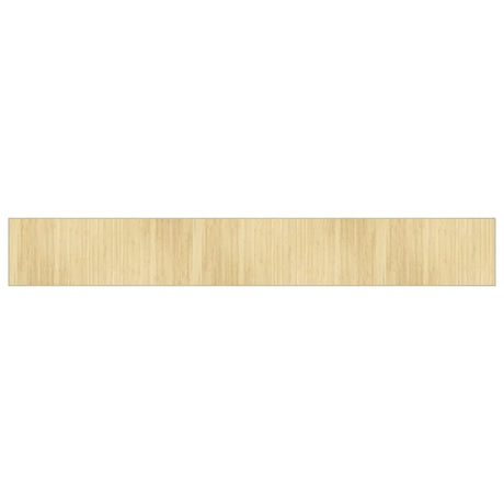 Vidaxx tapis rectangulaire 70x500 cm bambou naturel clair