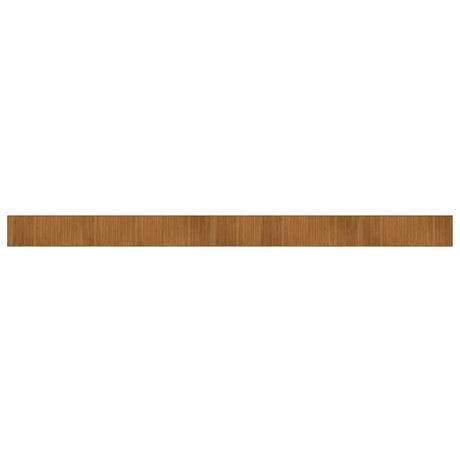 Vidaxx tapis rectangulaire 70x1000 cm bambou marron