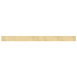 Vidaxx tapis rectangulaire 70x1000 cm bambou naturel clair