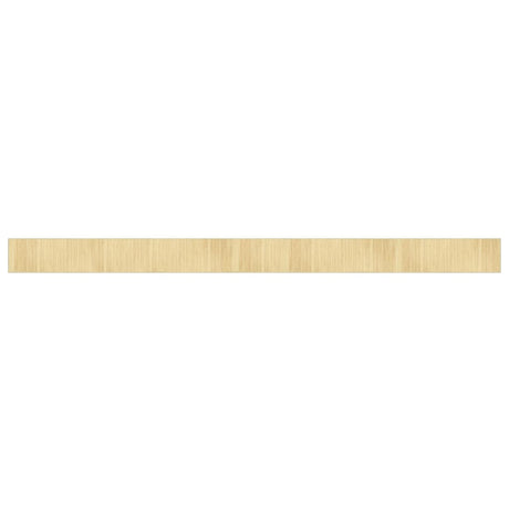 Vidaxx tapis rectangulaire 70x1000 cm bambou naturel clair