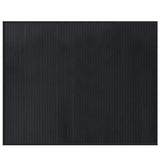 VidaXL Tapis rectangulaire 80x100 cm bambou noir
