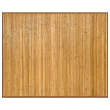 Vidaxx tapis rectangulaire 80x100 cm bambou naturel