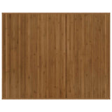 Vidaxx tapis rectangulaire 80x100 cm bambou marron