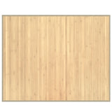 Vidaxx tapis rectangulaire 80x100 cm bambou naturel clair