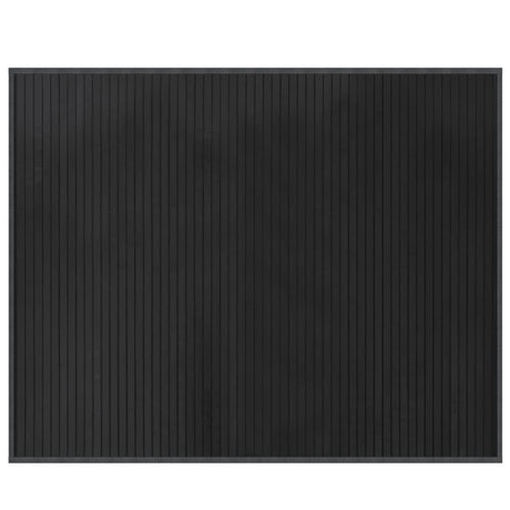 Vidaxx tapis rectangulaire 80x100 cm bambou gris