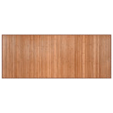 Vidaxx tapis rectangulaire 80x200 cm bambou naturel