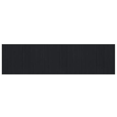 Vidaxx tapis rectangulaire 80x300 cm bambou noir